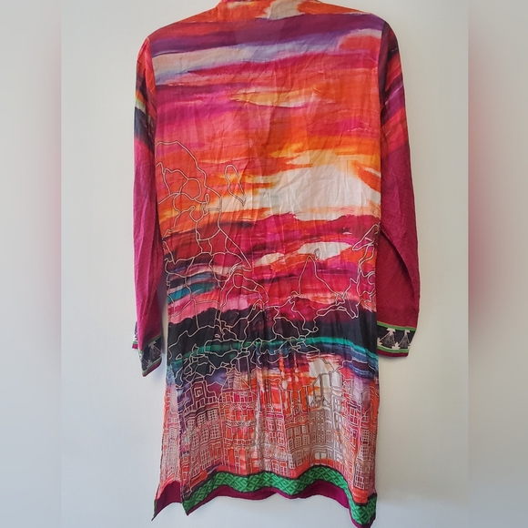 Sania Maskatiya Women's Tunic sz Medium - Picture 4 of 5